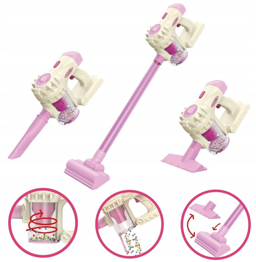 VERTICAL VACUUM CLEANER FOR CHILDREN WITH USB CHARGER 2 IN 1 TIPS (id: 17174) Brand no brand