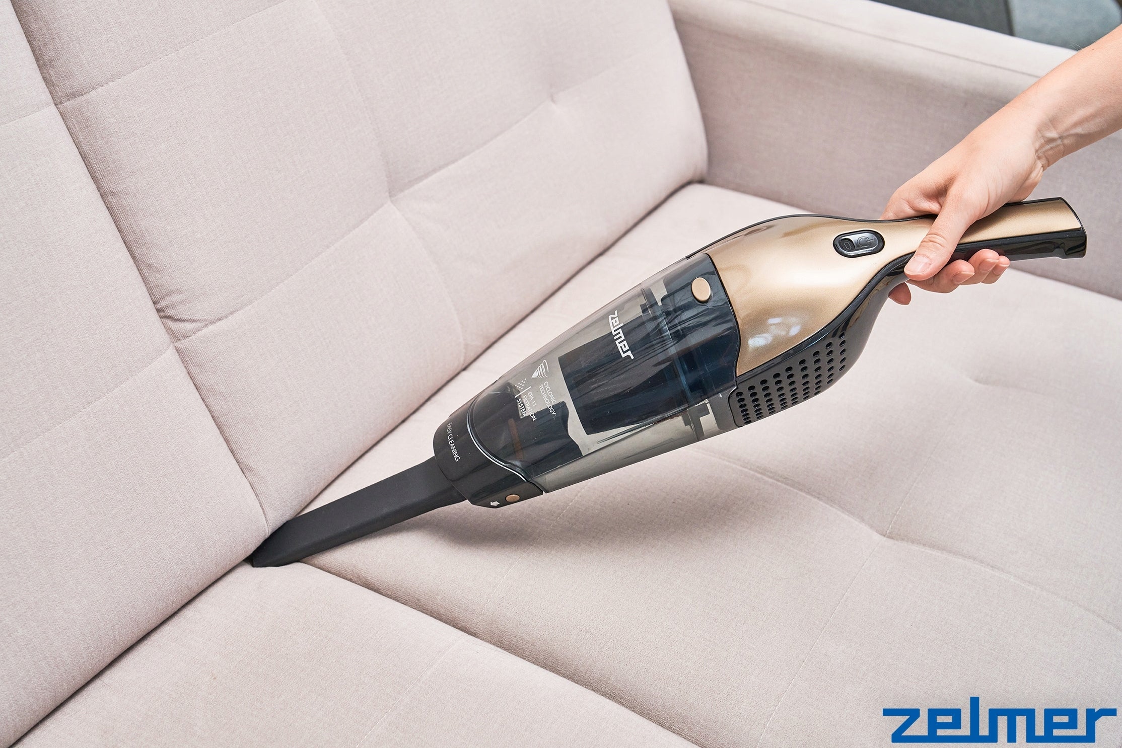 VERTICAL VACUUM CLEANER ZELMER WIRELESS HANDHELD LIGHTWEIGHT BAGLESS FILR EPA 2in1 Manufacturer code 81405962P