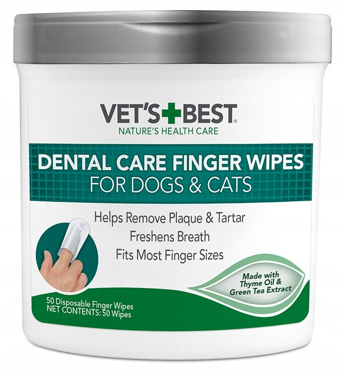 VETS BEST TOOTHBRUSH CLEANERS 50PCS. Packaging status original
