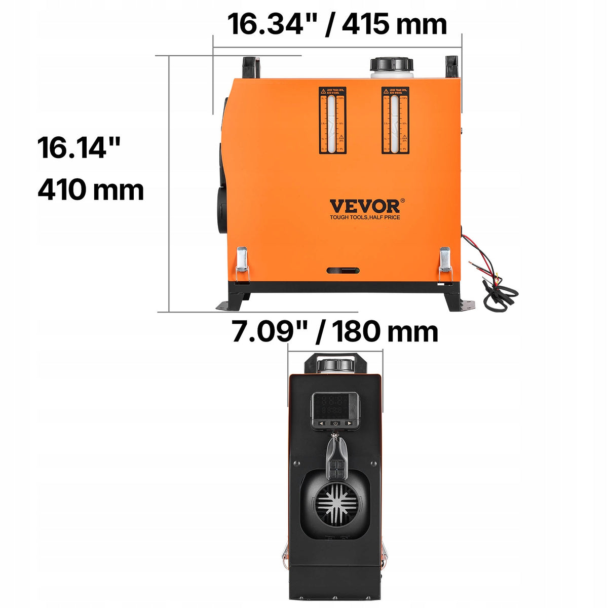 VEVOR 8KW 12-24V Low Fuel Consumption With Remote Control Packaging status original