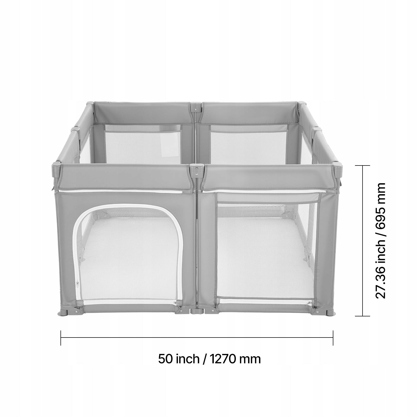 VEVOR Baby Playpen 120x120CM With Zipper Door EAN (GTIN) 197988160595