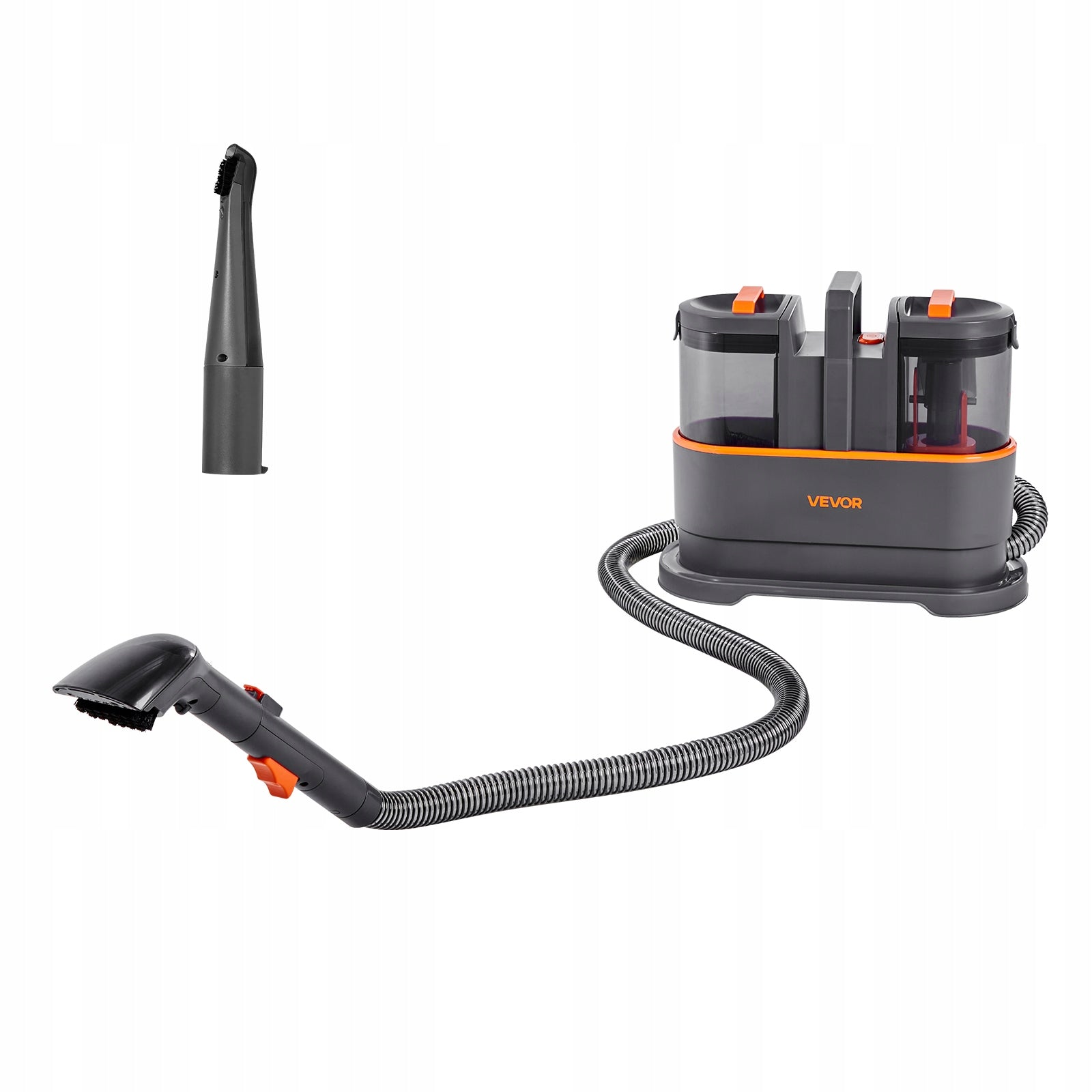 VEVOR Carpet Vacuum Cleaner 40AW Suction 450W Portable Carpet Machine Dominant color black