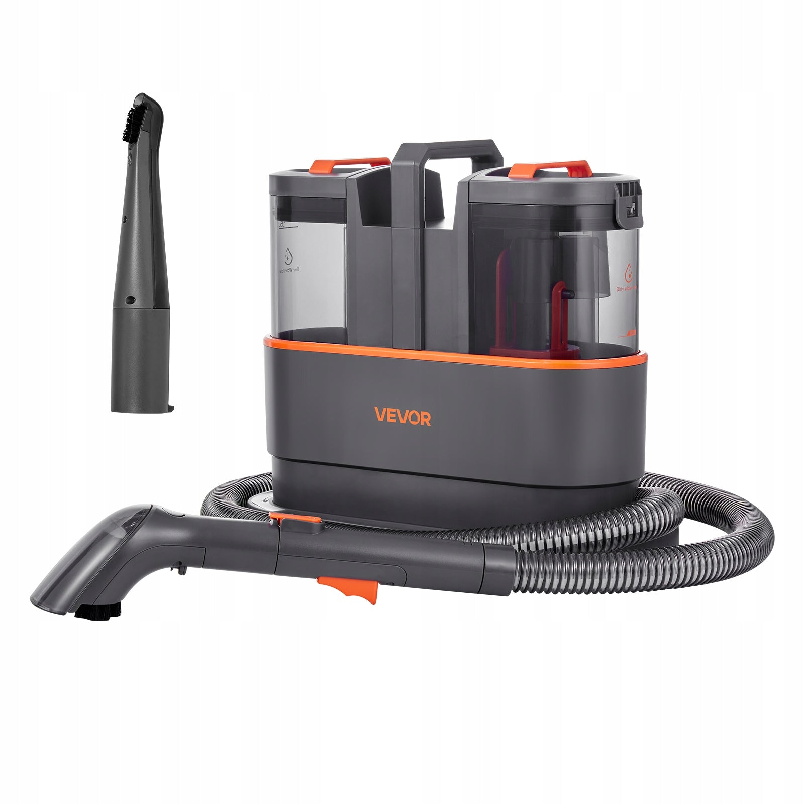 VEVOR Carpet Vacuum Cleaner 40AW Suction 450W Portable Carpet Machine