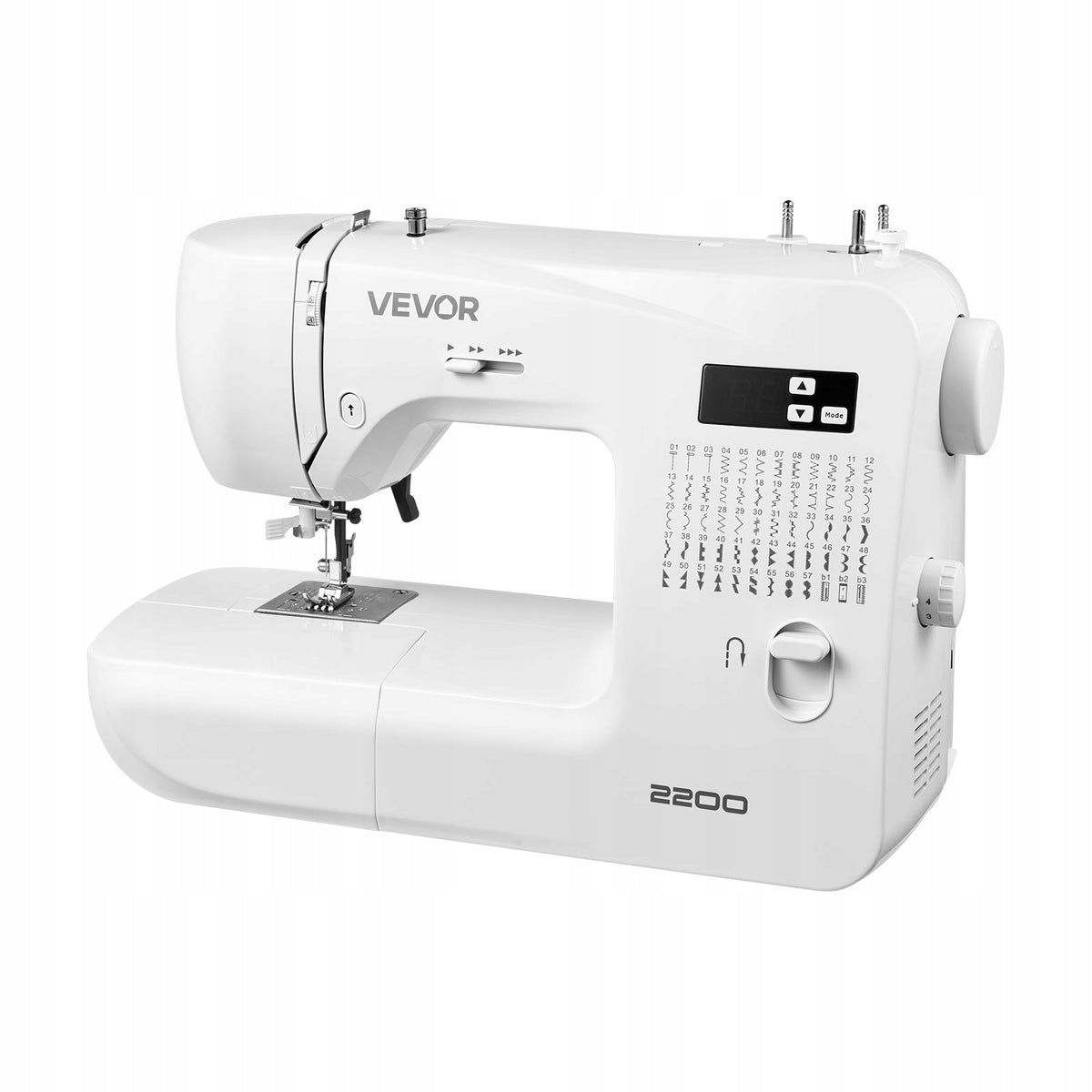 VEVOR Computer Sewing Machine 36W 60 Patterns Digital Sewing Machine