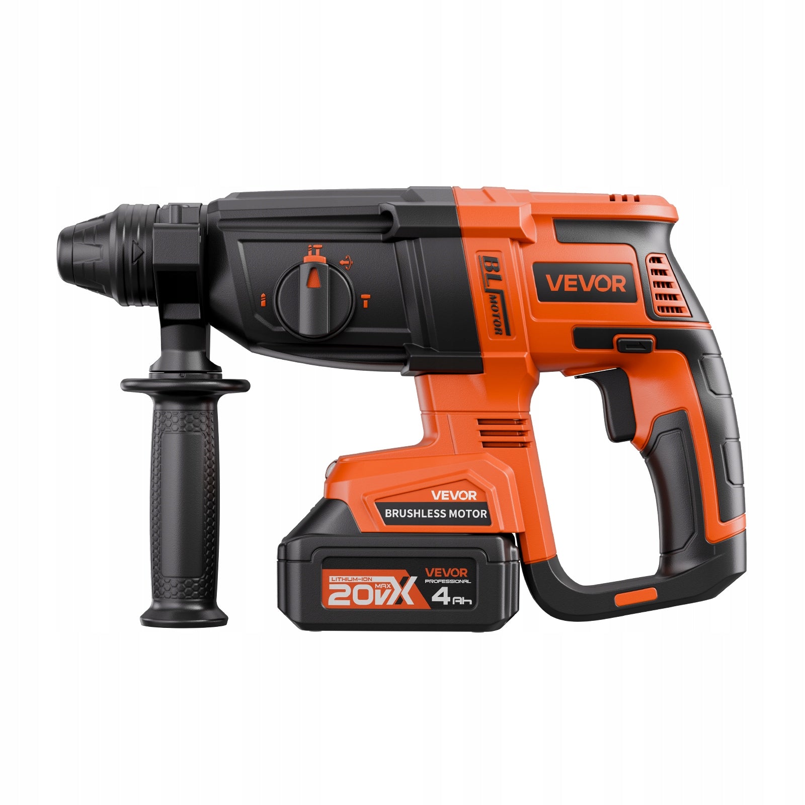 VEVOR Cordless Impact Drill 3J 28MM With Ergonomic Handle