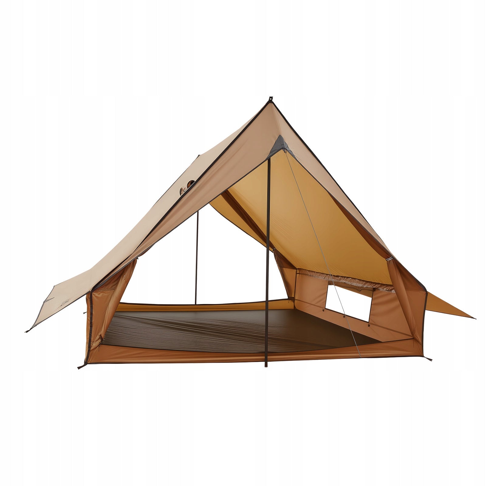 VEVOR Double Camping Tent with Stove Connection and Poles