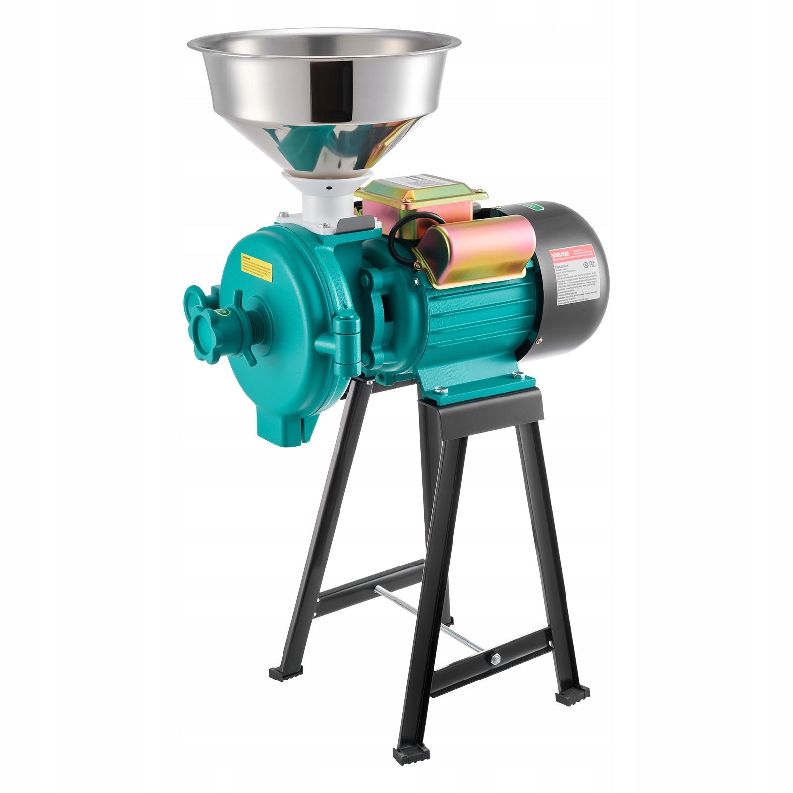 VEVOR Electric Grain Grinder 2200W 50KG/H Fast Cast Iron Dry Mill