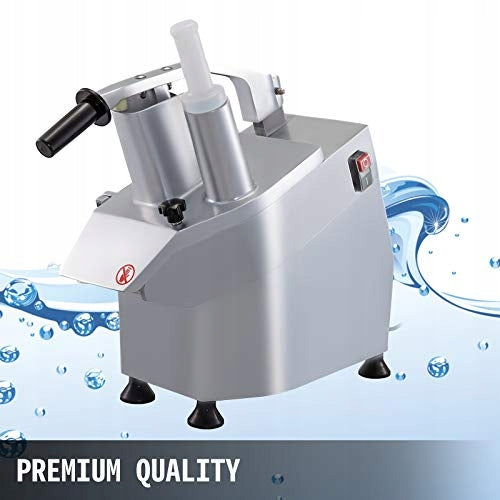 VEVOR Electric Vegetable Slicer 550W 6 Discs Professional Packaging status original