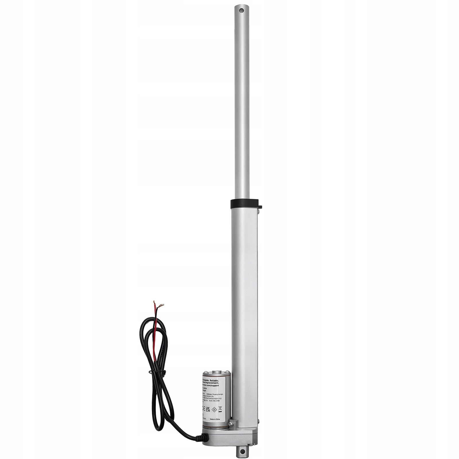 VEVOR Linear Actuator 12V 15MM/S 250MM Waterproof With Mounting Bracket Manufacturer code CGXXZXQ10