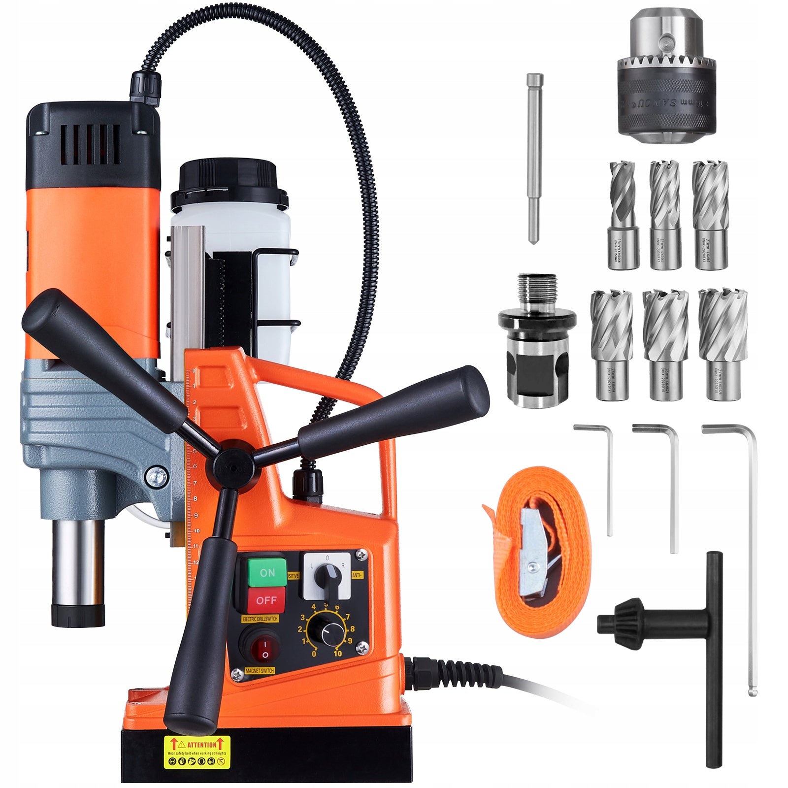 VEVOR MAGNETIC DRILL 1450W 12800N ELECTRIC PROFESSIONAL