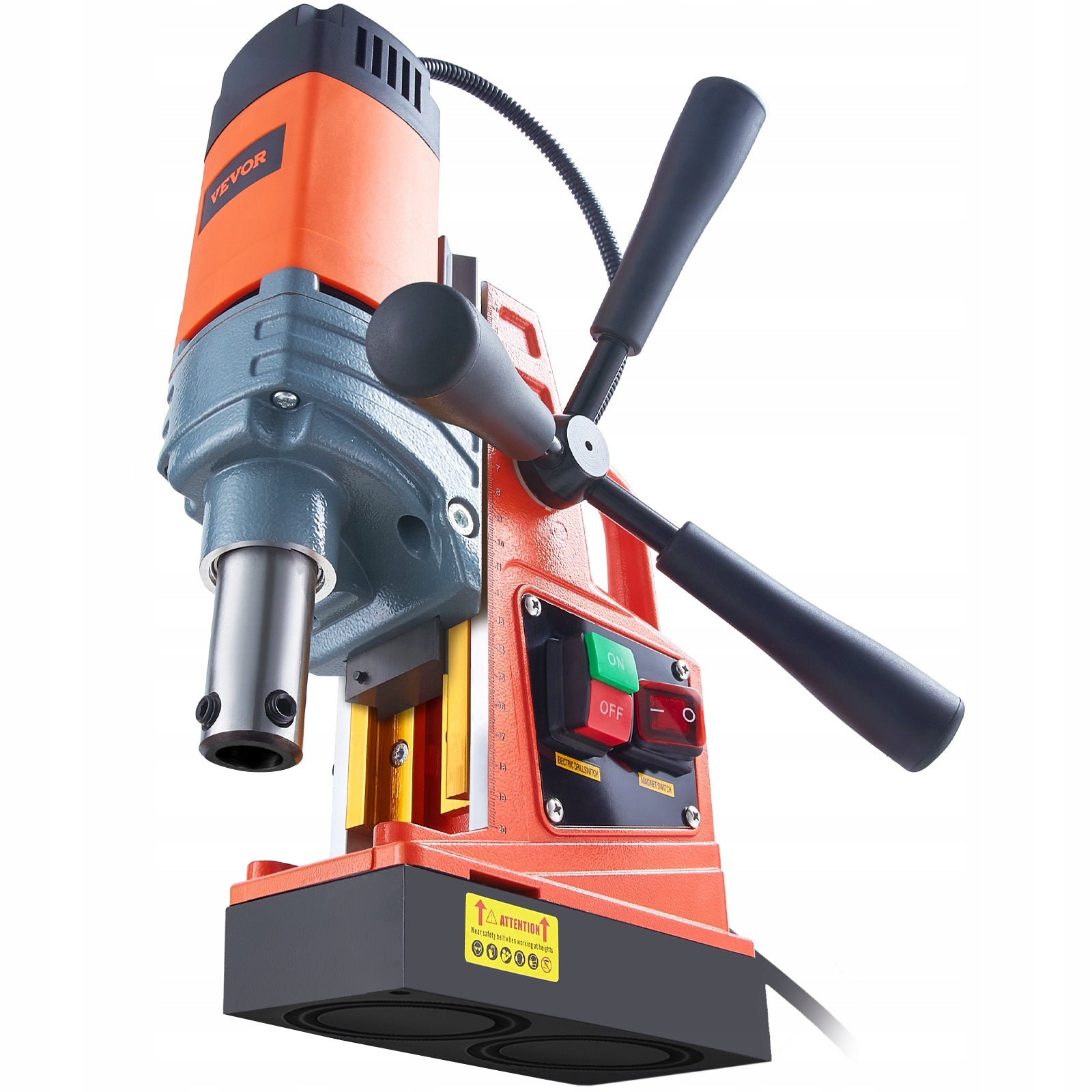 VEVOR Magnetic Drilling Machine 1300W 13000N 40MM For Ship and Bridge Construction Brand Vevor