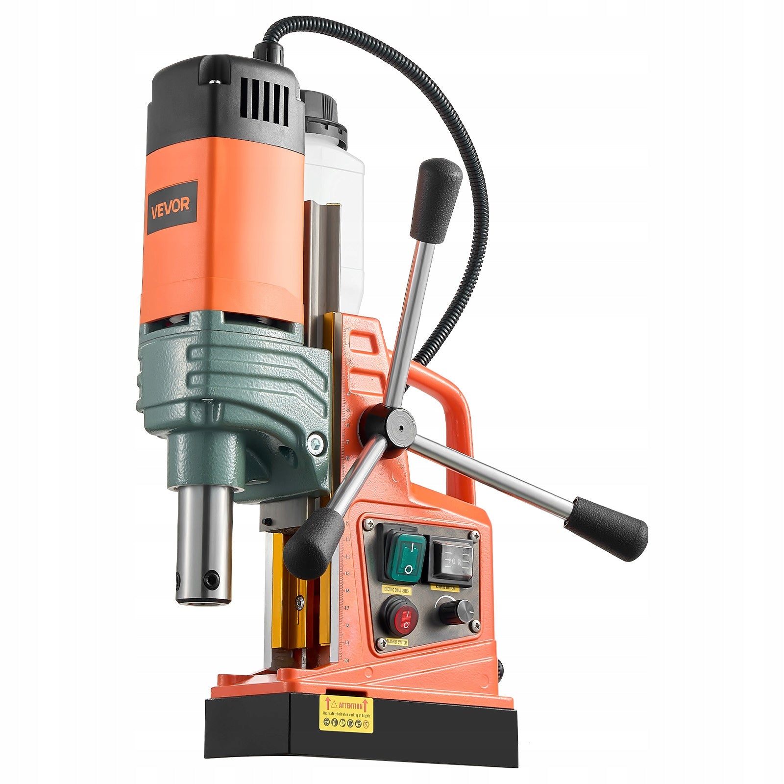 VEVOR Magnetic Drilling Machine 1450W Magnetic Force 13000N Safety Brand Vevor