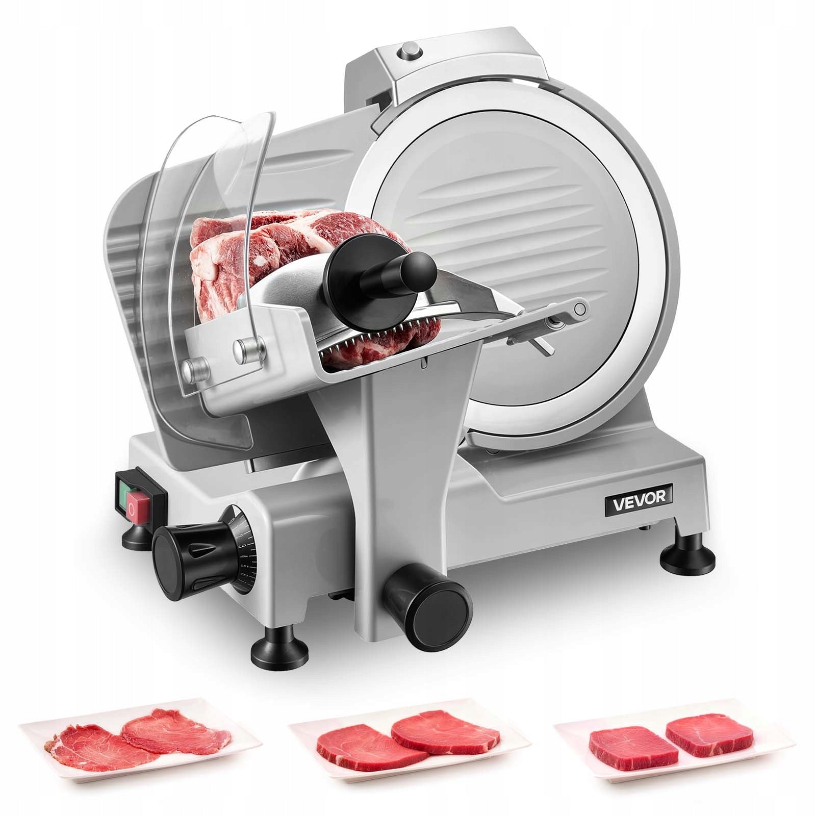 VEVOR Meat Slicer 300W Cutting Thickness 0 – 12MM Electric
