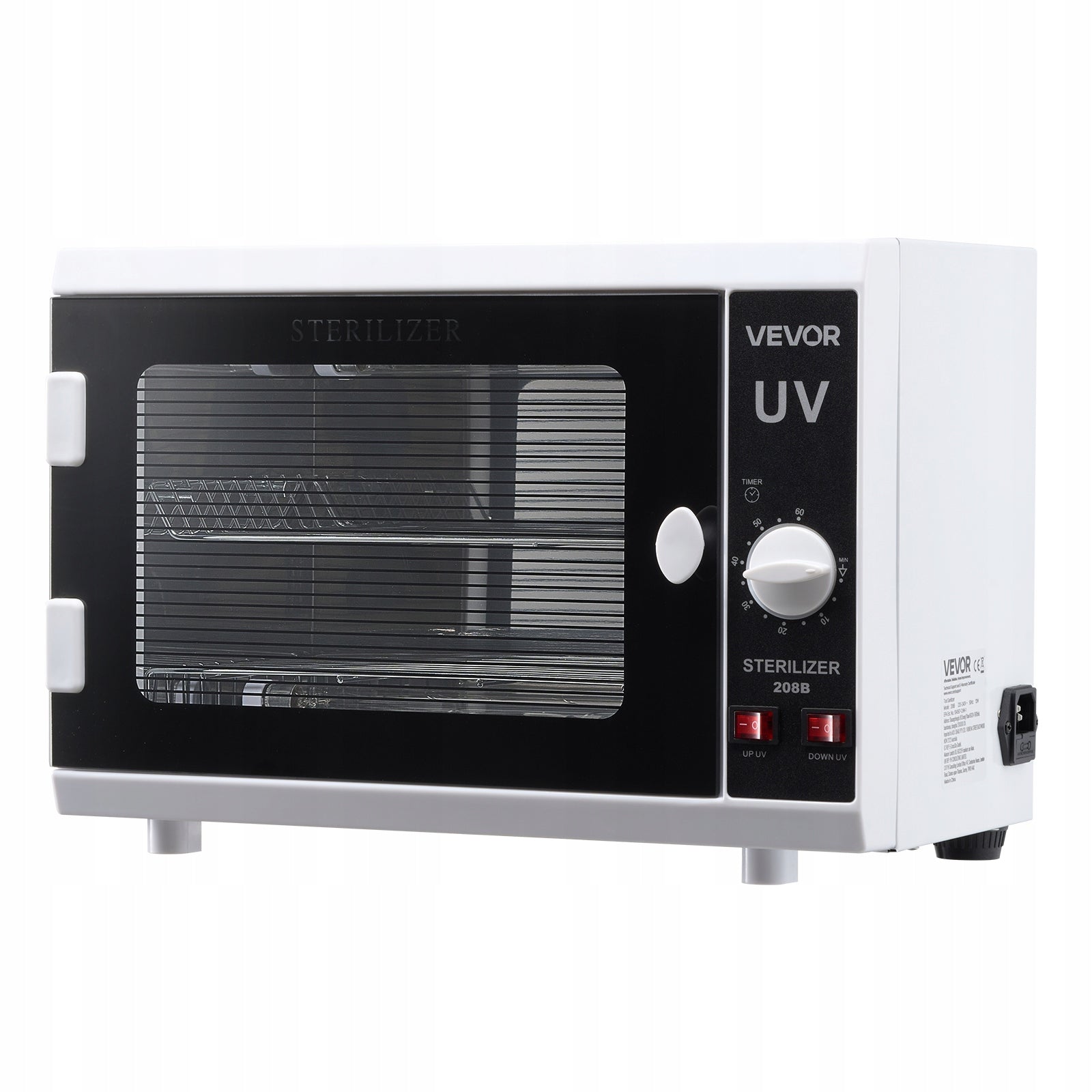 VEVOR Nail Tool Cleaning Machine 12L Knob Control Adjustable Cleaning Time Manufacturer code ZWXXDQ12LJXX6