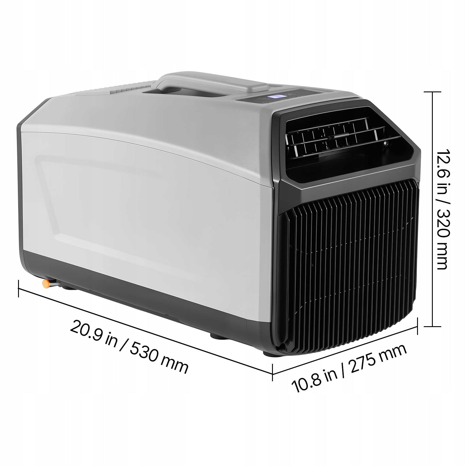 VEVOR Portable Air Conditioner 440W 150M³/H Z Timer 24-Hour Dark Grey Manufacturer code BXSLYKDDDYB
