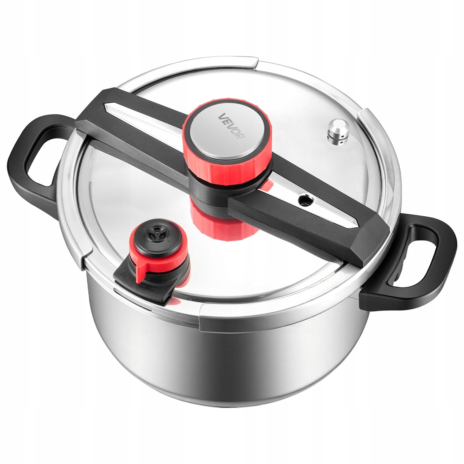 VEVOR Pressure Cooker 9L 3 Pressure Levels With Tempered Glass Lid Brand Vevor