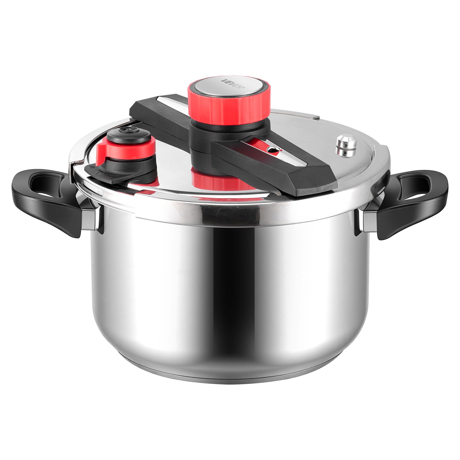 VEVOR Pressure Cooker 9L 3 Pressure Levels With Tempered Glass Lid