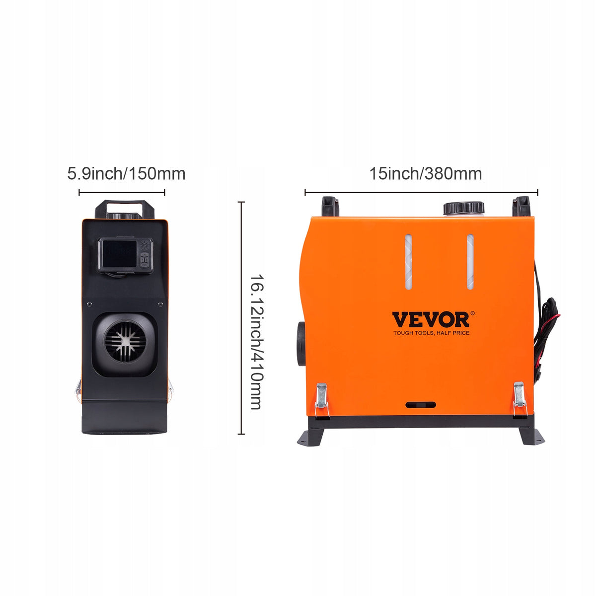 VEVOR Stop Heating 8KW Bluetooth High Mountain Low Combustion Manufacturer code 8KW
