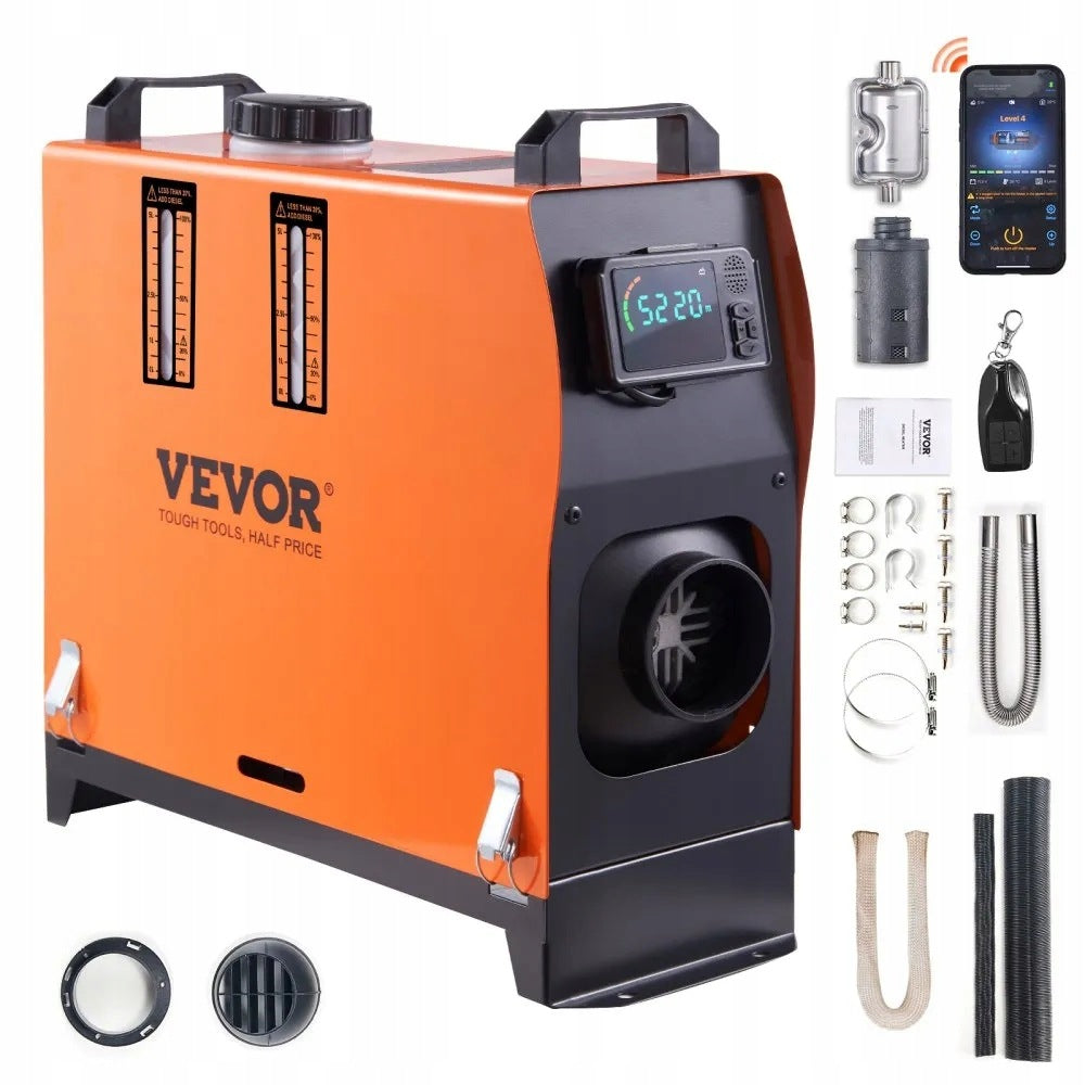 VEVOR Stop Heating 8KW Bluetooth High Mountain Low Combustion