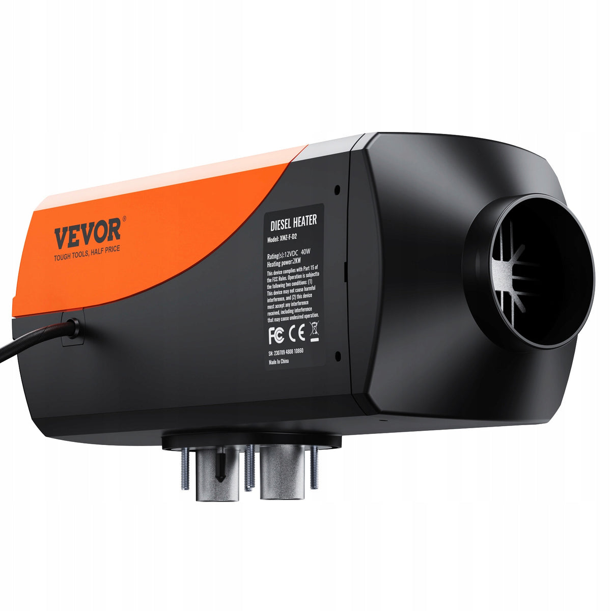 VEVOR Stop Heating Heater 2KW With LCD Display And Remote Control Manufacturer code 2KWYT8W
