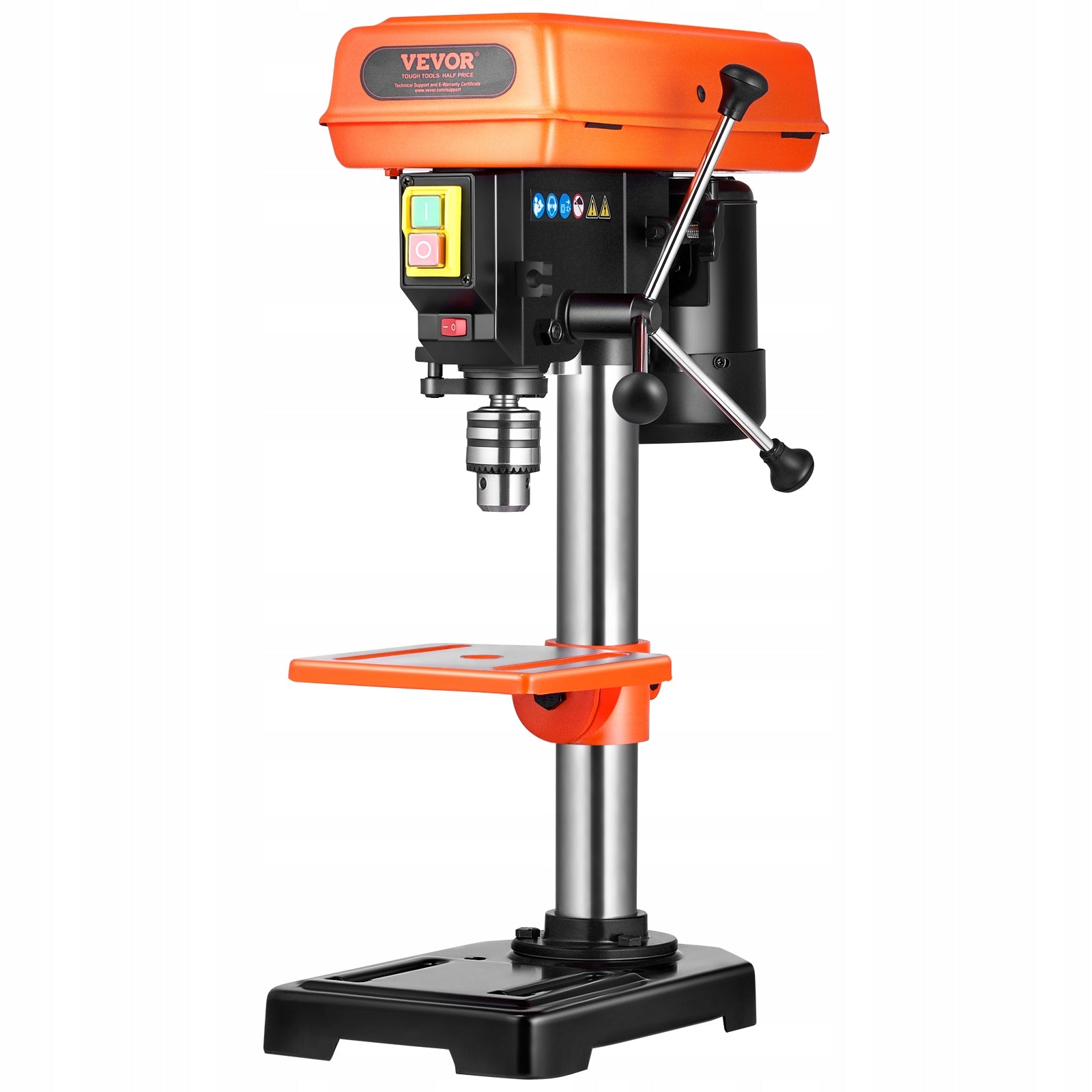 VEVOR Table Drilling Machine 20,3CM 500W Adjustable Rotation Speed