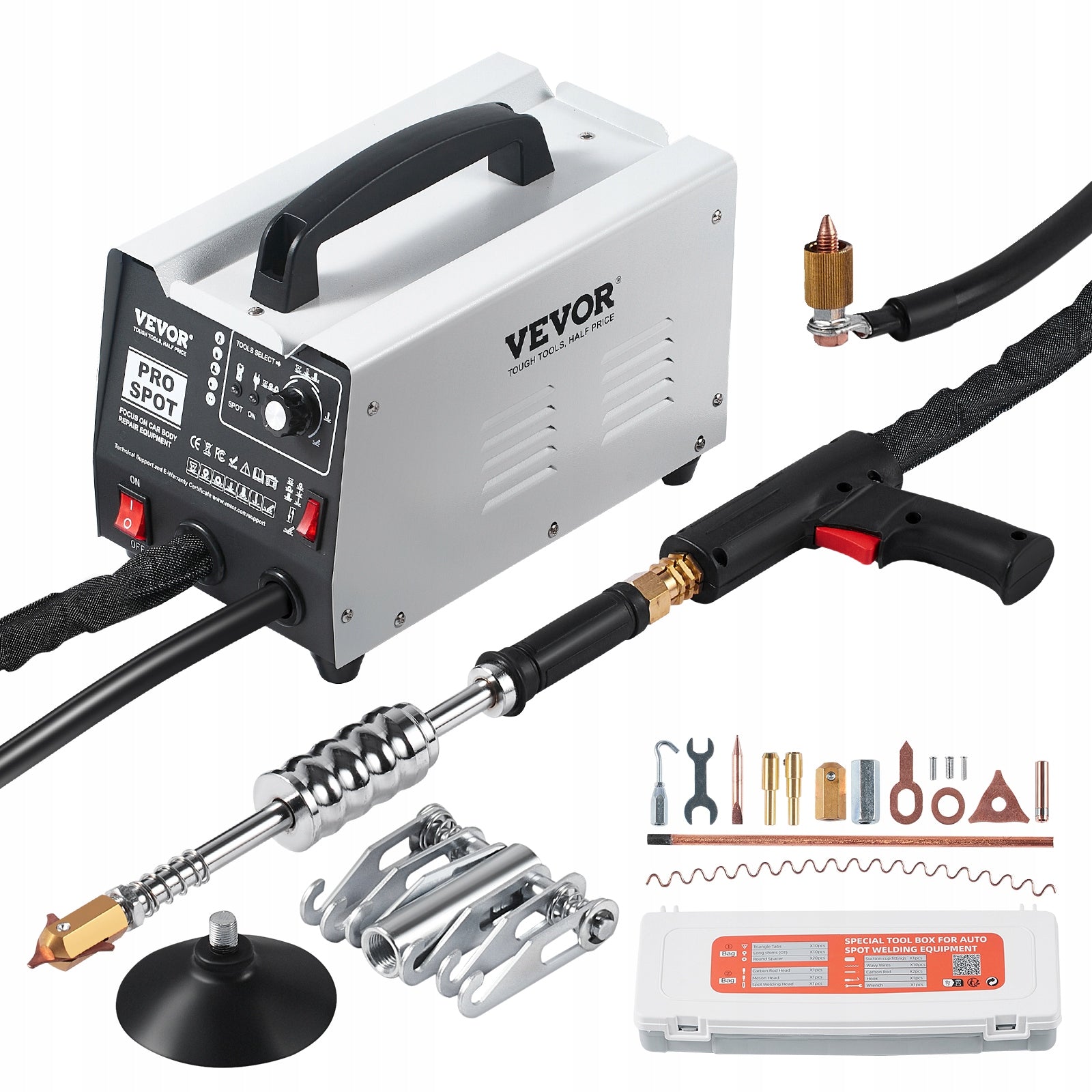 VEVOR Welding Machine 1,8KW 7 Modes For Repairing Personal and Truck Dents Manufacturer code LZHJFTSSD