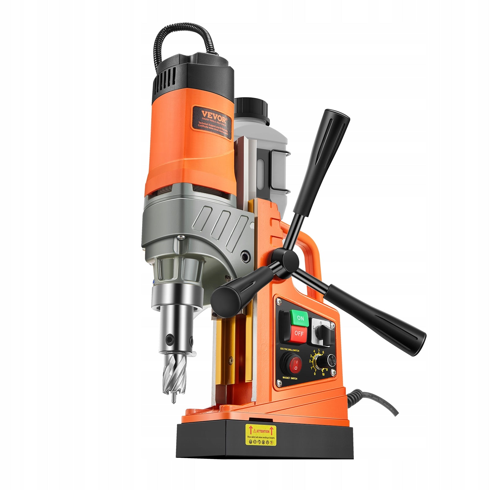 VEVOR Wiertarka Magnetyczna 1450W 12800N Elektryczna Odporna Na Korozję EAN (GTIN) 840281566839