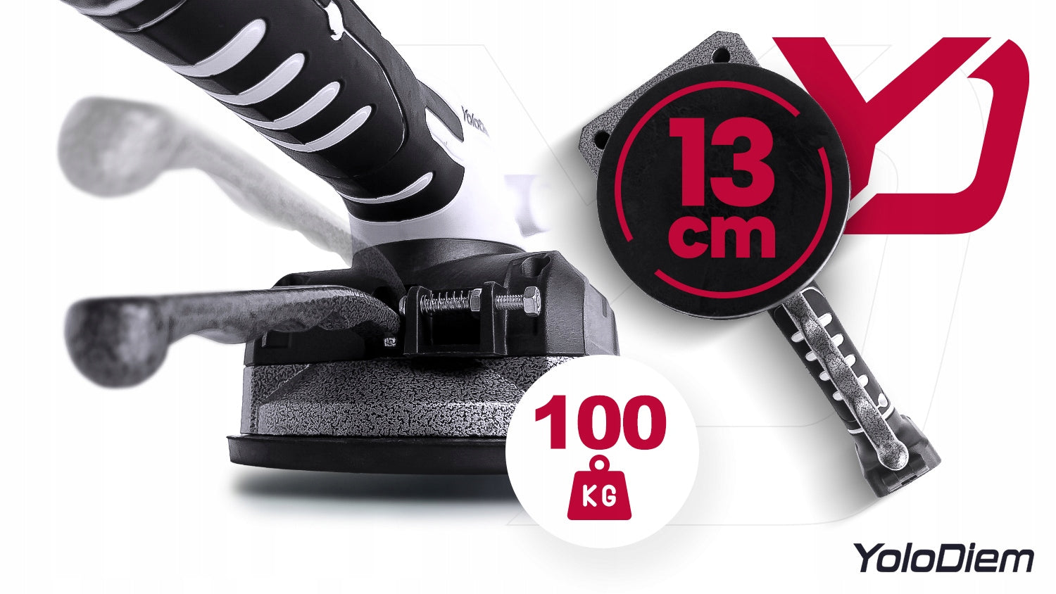 VIBRATING TILE SUCTION CUP TILE VIBRATOR PRO 21V AKU 2x2AH SUITCASE Manufacturer code PRZYSSAWKA WIBRACYJNA DO PŁYTEK WIBRUJĄCA 21V