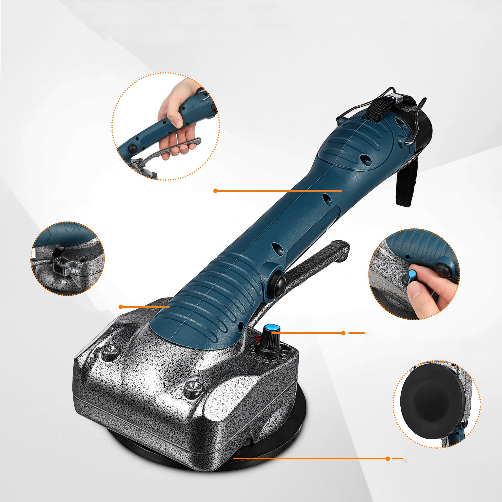 VIBRATING VIBRATOR SUCTION CUP VIBRATOR FOR LAYING LEVELING TILES Manufacturer code 53B14X04VYHIZ