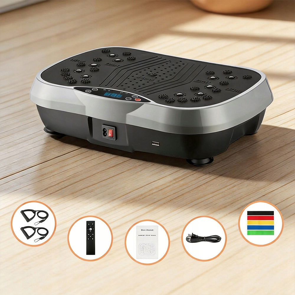 VIBRATION PLATE PLATFORM WITH VIBRATION MAT VIBRATING FIRMING FOR HOME Packaging status original