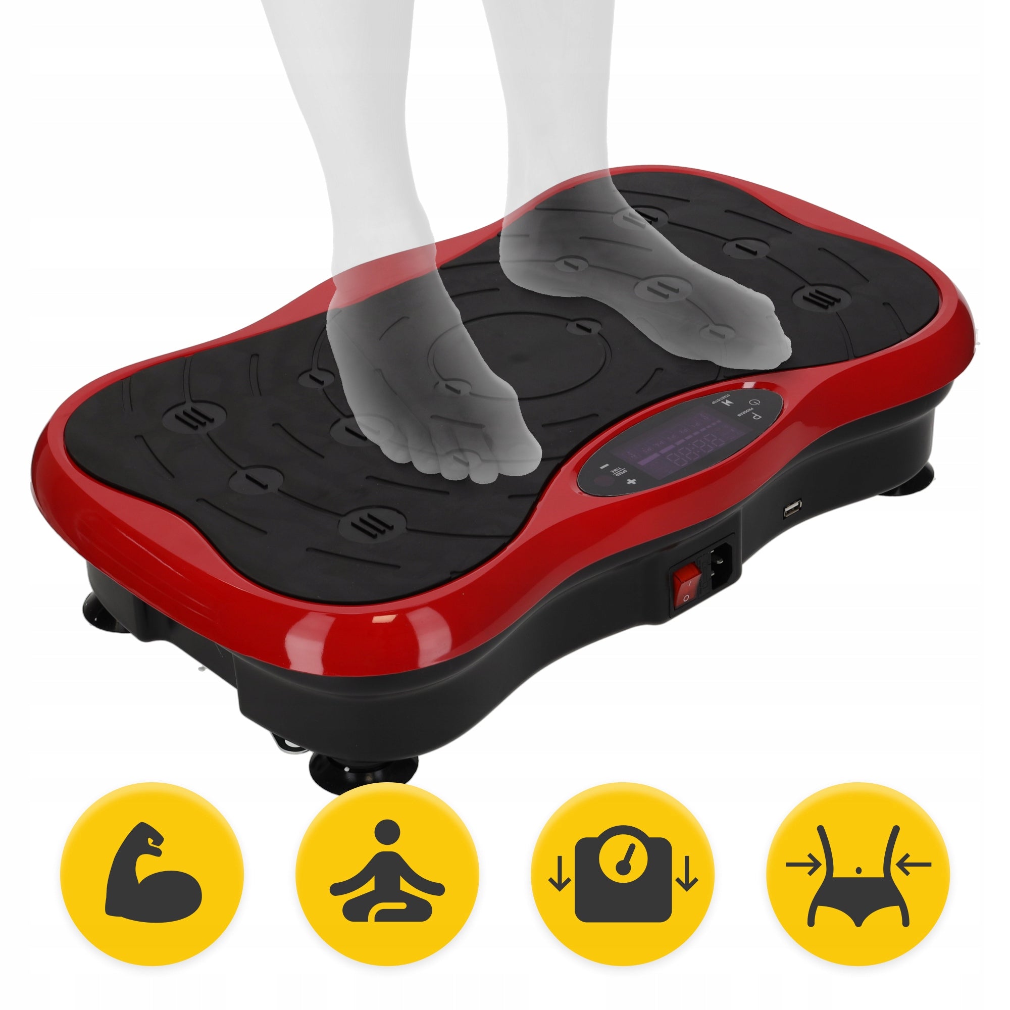 VIBRATION PLATFORM FULL BODY TRAINING FIRMING VIBRATING MASSAGER Packaging status original