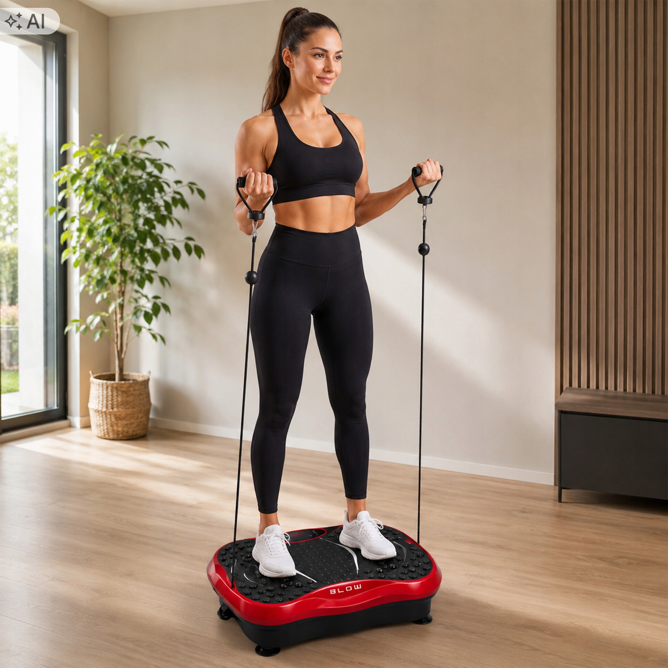 VIBRATION PLATFORM MASSAGER FULL BODY WORKOUT BLUETOOTH SPEAKERS REMOTE CONTROL Medical device no