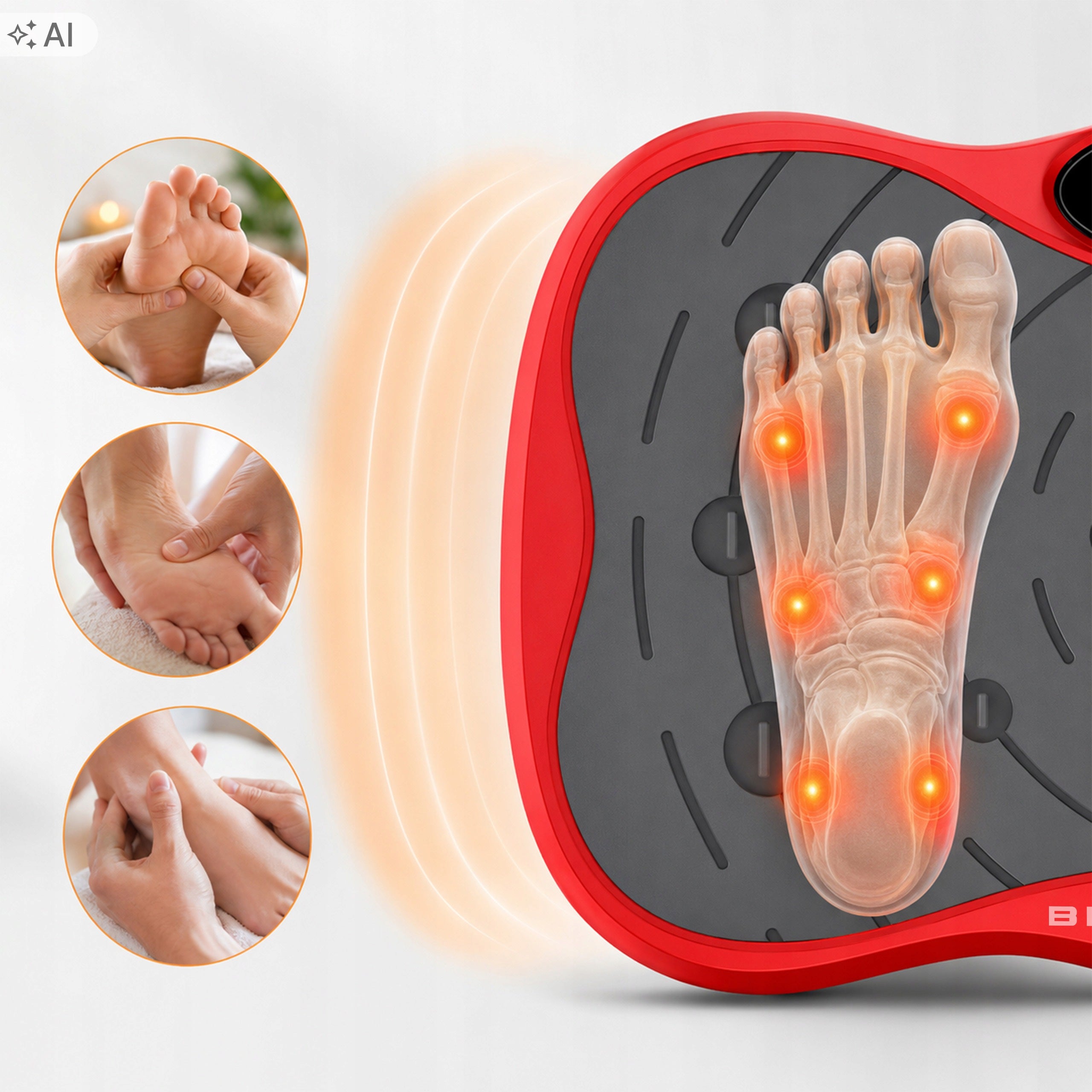 VIBRATION PLATFORM MASSAGER FULL BODY WORKOUT BLUETOOTH SPEAKERS REMOTE CONTROL Packaging status original
