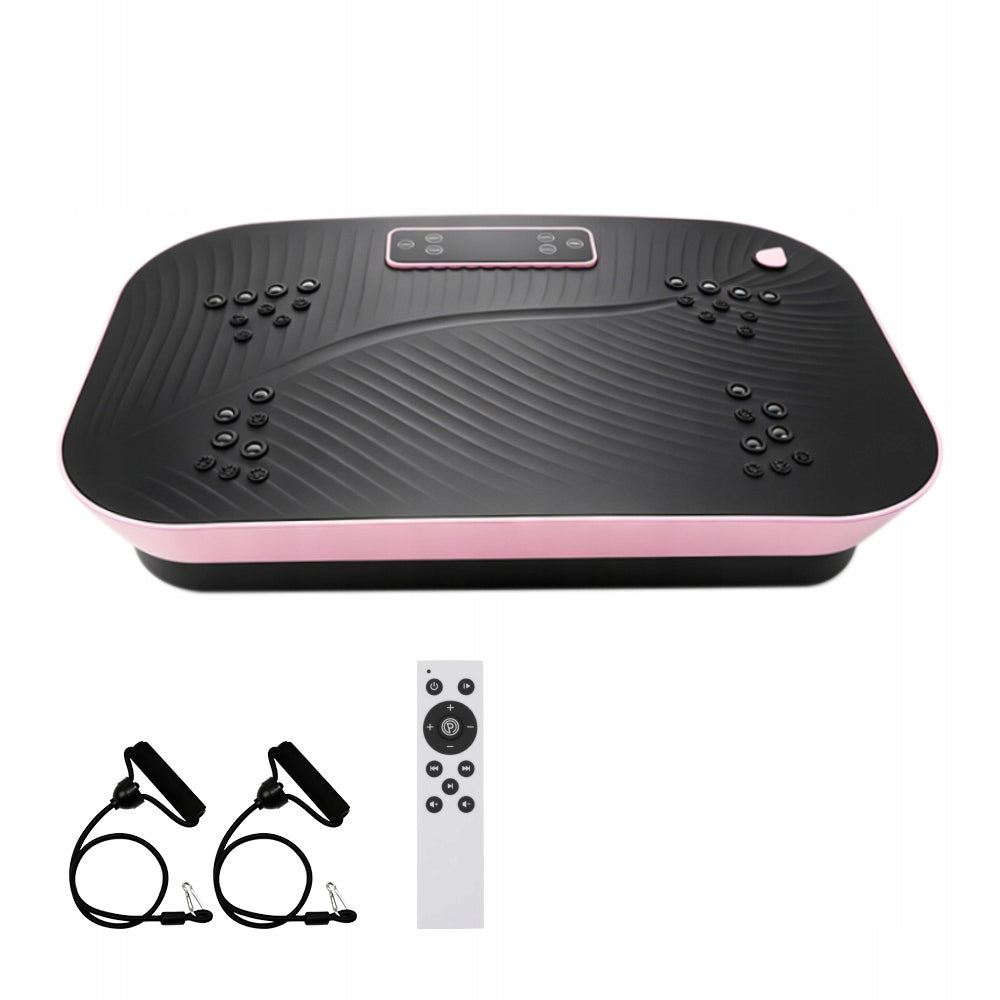 VIBRATION PLATFORM MASSAGER FULL BODY WORKOUT EFFORTLESSLY PINK