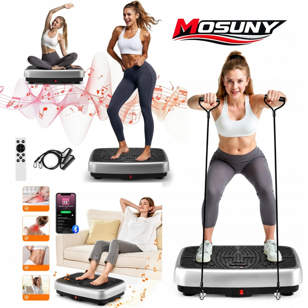 VIBRATION PLATFORM VIBRATING TRAINING MOSUNY ANTI-CELLULITE MASSAGER