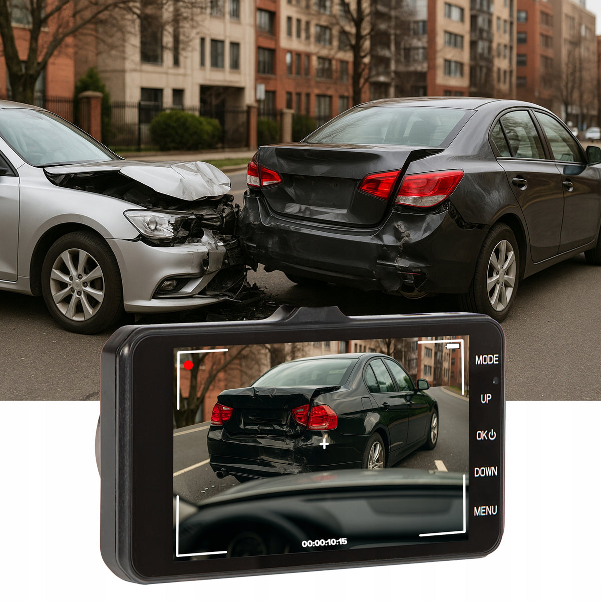 VIDEO RECORDER CAR FRONT CAMERA CAR REVERSING FULL HD Packaging status original