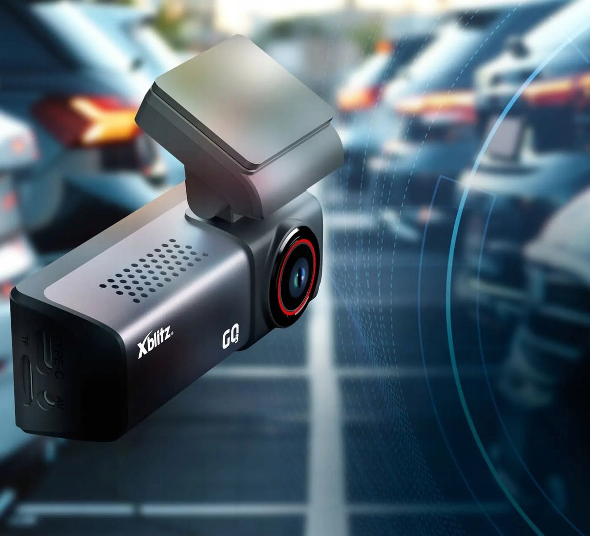 VIDEO RECORDER DASH CAM XBLITZ G03 4K GPS WIFI UHD Brand Xblitz