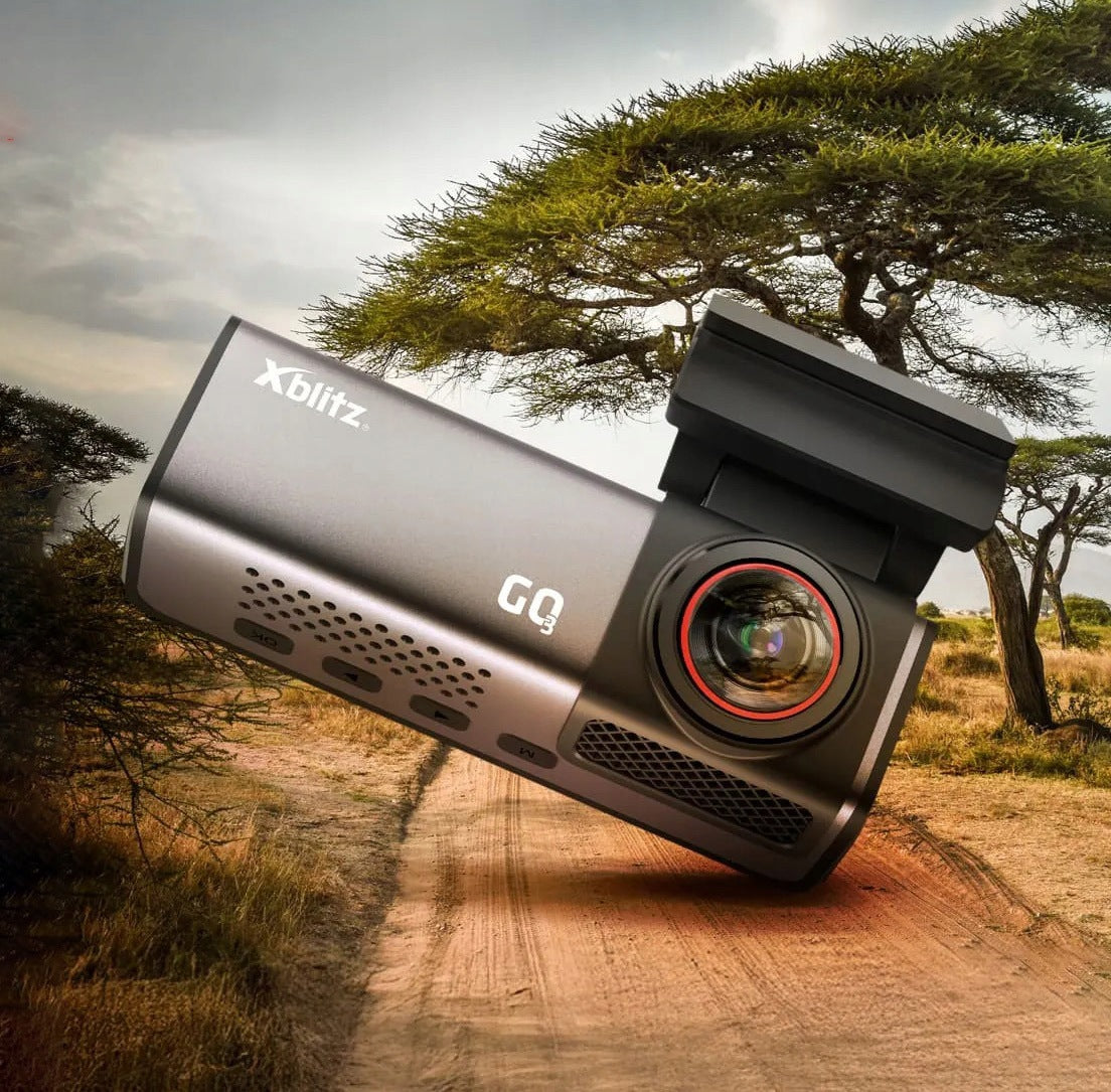 VIDEO RECORDER DASH CAM XBLITZ G03 4K GPS WIFI UHD Model XB-GO3