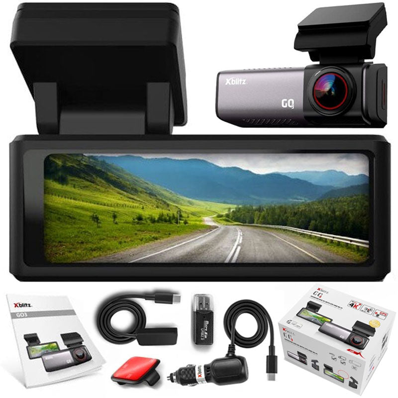 VIDEO RECORDER DASH CAM XBLITZ G03 4K GPS WIFI UHD