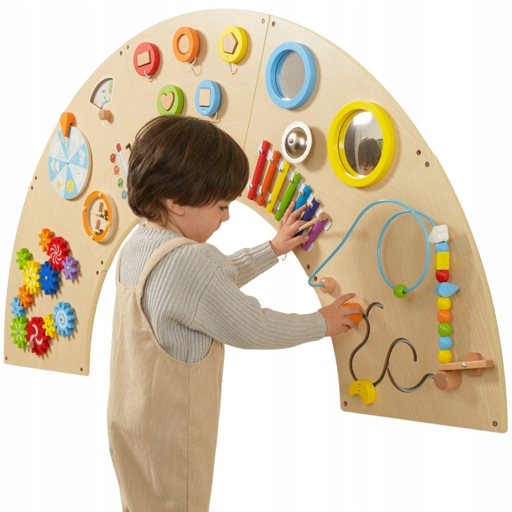 VIGA Montessori Arch Wall Manipulation Board FOR KINDERGARTEN SCHOOL
