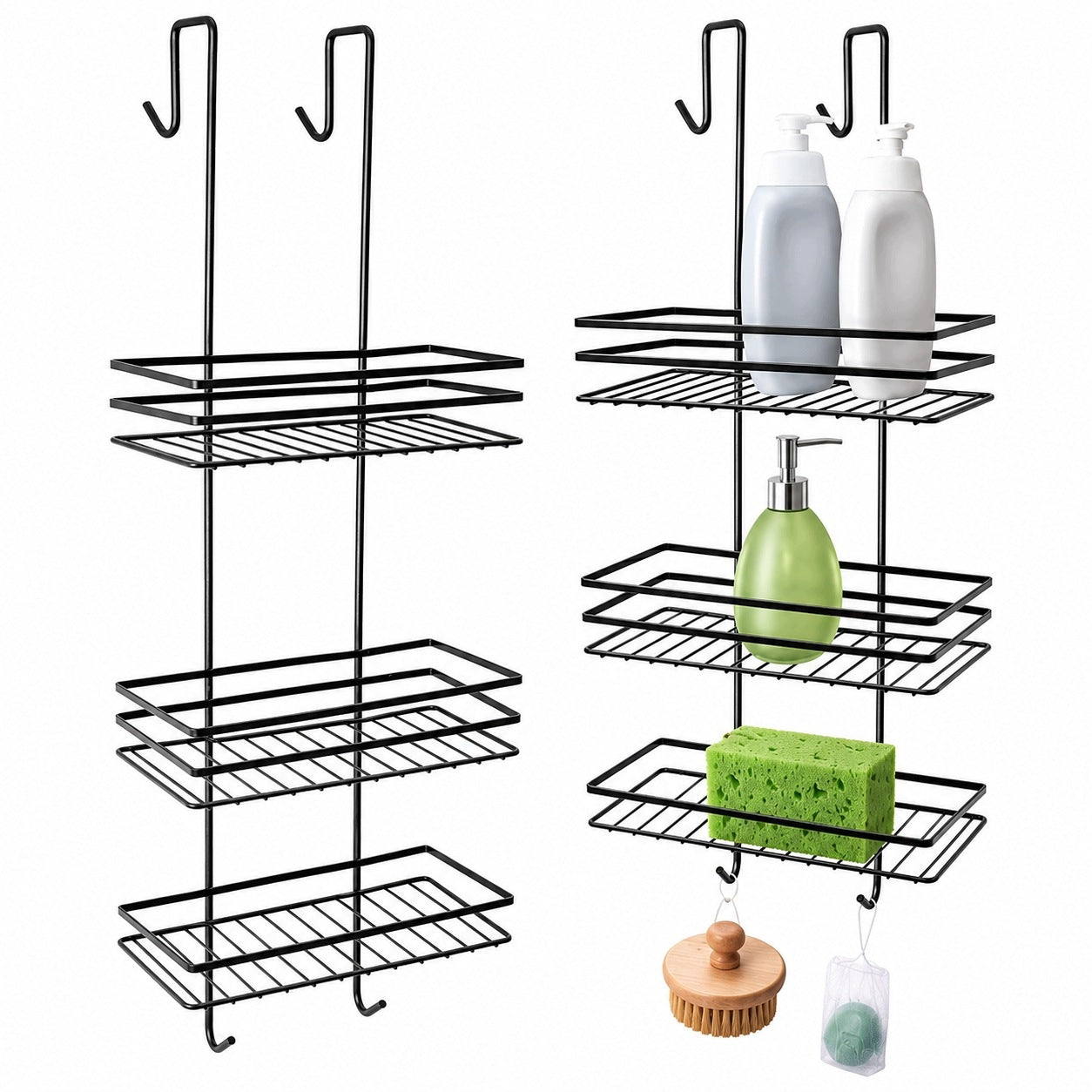 VILDE Hanging Bathroom Shelf for Cosmetics and Accessories