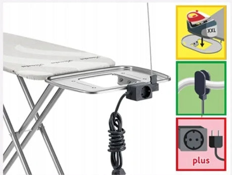 VILEDA IRONING BOARD TOTAL REFLECT LARGE STABLE FOR STEAM IRONS Brand Vileda
