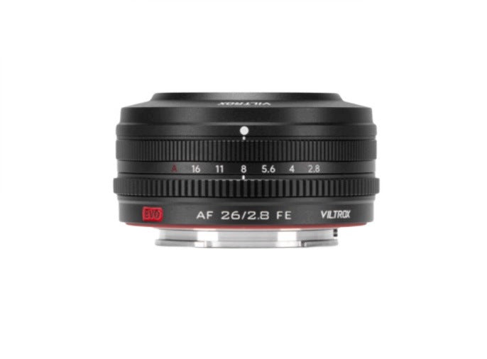 VILTROX AF 26mm F/2.8 EVO Sony FE Full frame pancake Sharp Manufacturer code Viltrox 26mm