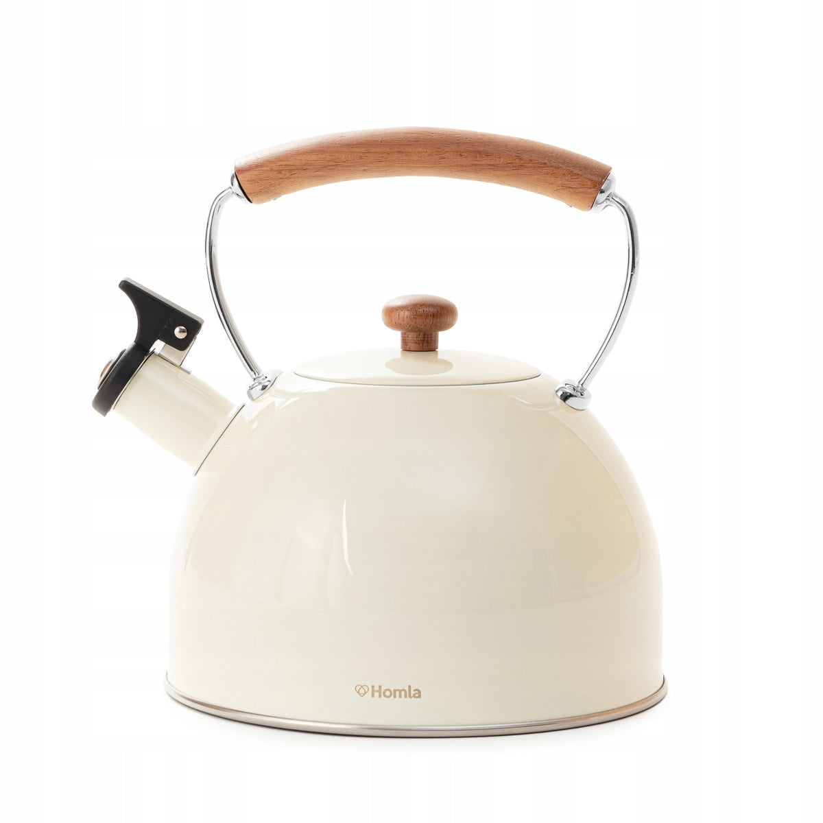 VIRGEN cream kettle with wooden handle 2,5 l HOMLA
