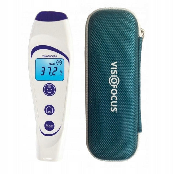VISIOFOCUS 06400 NON-CONTACT THERMOMETER WITH PROJECTOR + CASE Medical device yes