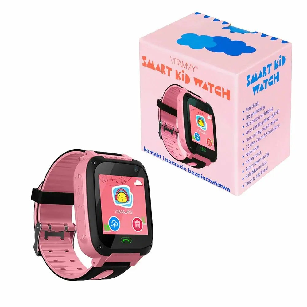 VITAMMY SMART KID WATCH PINK Smartwatch for kids, location and SOS