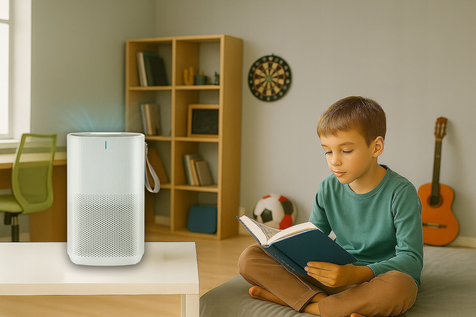 VIVAX HEPA AIR PURIFIER 13 DIFFUSER QUIET 33 dB EFFICIENT 15 m2 30W Packaging status original