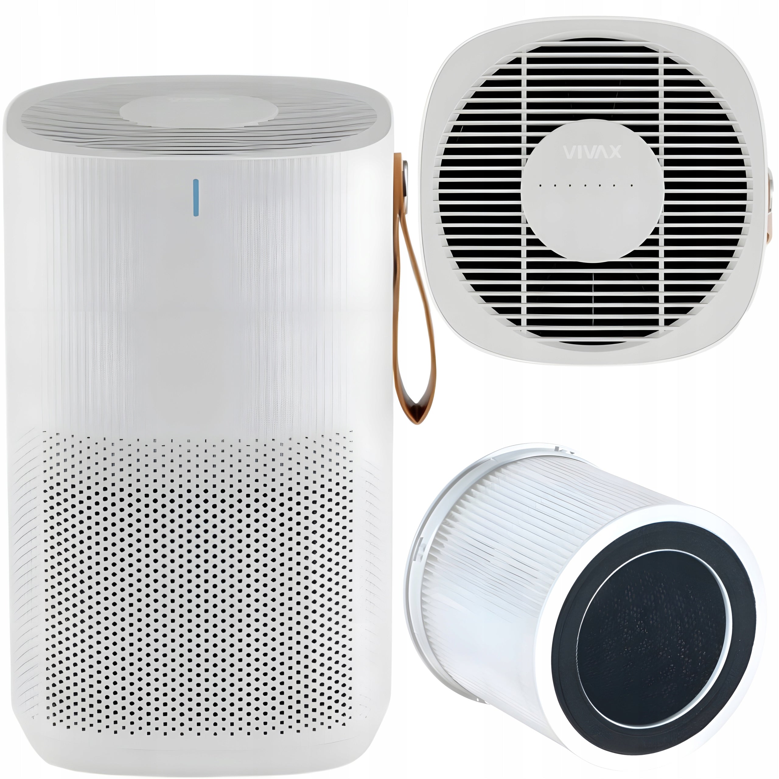 VIVAX HEPA AIR PURIFIER 13 DIFFUSER QUIET 33 dB EFFICIENT 15 m2 30W