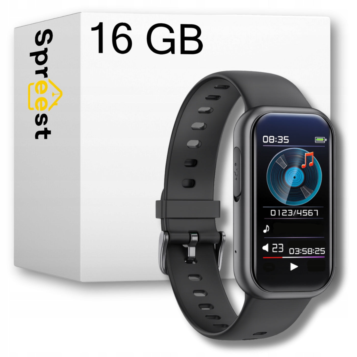 VOICE RECORDER IN WATCH SPY MINI DIGITAL EAVESDROPPING SMALL 16GB HIDDEN SMART