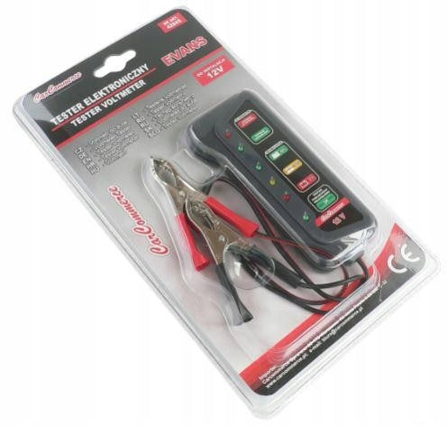 VOLTAGE BATTERY TESTER VOLTMETER 12V 42845 EAN (GTIN) 5901225428455